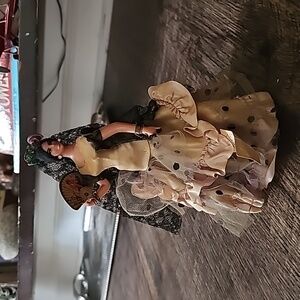Antigue 1960s Marin Doll, Flamenco Dancer Fancy Dress. Made in Spain